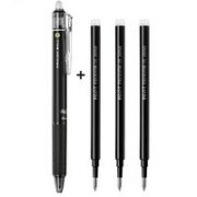 轻松书写！PILOT 百乐 LFBK-23EF 可擦中性笔 0.5mm 黑色笔1支+笔芯3支