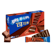京东百亿补贴：奥利奥Oreo 黑巧克力味 涂层威化饼干 12条 139.2g