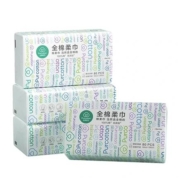 88vip：全棉时代洗脸巾一次性纯棉80抽*4包 180mm*200mm