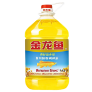 京喜APP:金龙鱼 葵花籽清香型食用植物调和油4L