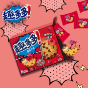 趣多多 曲奇饼干盒装 红提味 160g*3件