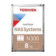 TOSHIBA 东芝 N300系列 HDWG180 3.5英寸 NAS硬盘 8TB