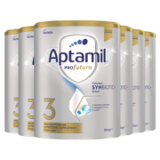 爱他美（Aptamil）【品牌官方授权】澳洲爱他美Aptamil白金版婴儿配方奶粉900g全段 白金3段 -6罐（效期到24年9月）