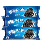 京东特价、需抢劵：OREO 奥利奥 原味夹心饼干58g*3袋