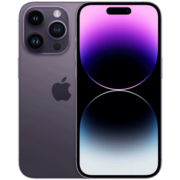 Apple iPhone 14 Pro (A2892) 支持移动电信联通5G双卡双待手机 暗紫色 256G【官方标配】