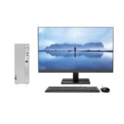 联想 天逸510s 商用办公台式电脑主机+21.45英寸显示器 I3-12100 8G内存 256G固态+1T定制
