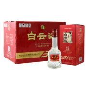 白云边 白酒 三年陈酿 浓酱兼香型 42度 500ml*6瓶 整箱装