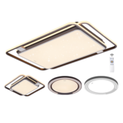 松下（Panasonic）客厅灯具套餐吸顶灯调色现代简约灯饰三室一厅灯具套餐 叶影系列