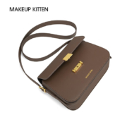 PLUS会员：MAKEUP KITTEN 女士牛皮斜挎包 T051203B5053