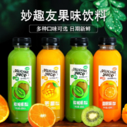 京喜特价APP、有券的上：妙趣友 益生菌果汁 橙汁420ml*6瓶