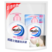 需抢券、京喜特价：Walch 威露士 健康抑菌洗手液 倍护滋润 525ml+补充装250ml+凑单品