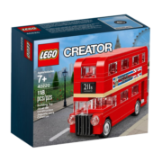 乐高（LEGO）40220 伦敦巴士 积木拼搭玩具方头仔系列