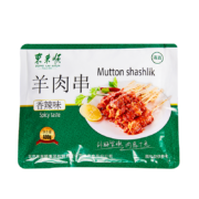 东来顺 香辣羊肉串 400g/袋 （约20串）*4件
