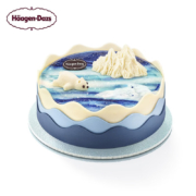 H?agen·Dazs 哈根达斯 厨蓝之境 生日蛋糕电子券 700g