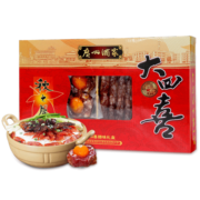 秋之风 广州酒家 大四喜腊味礼盒500g 香肠腊肠年夜饭 年货礼盒团购送礼