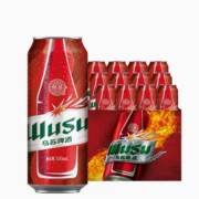 夺命大乌苏 红乌苏新疆啤酒 500mL*12罐