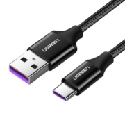 绿联typec数据线6a闪充快充66w适用于小米华为mate50荣耀30v20手机5a安卓100w编织tpyec充电线typc器车载加长