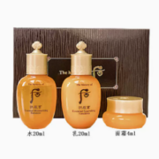 Whoo 后拱辰享 气韵生润颜系列 3件套 水20ml+乳20ml+霜4ml