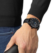 TISSOT 天梭 PRS 516 律驰系列 男士日星双显夜光防水自动机械  T100.430.36.051.02