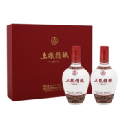 五粮液股份 五粮精酿 中国风 浓香型白酒 52度 500ml*2瓶 礼盒 婚庆礼品