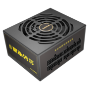 先马（SAMA）金钻550M 电脑主机箱金牌SFX小电源 额定550W、全模组、宽幅、9cm风扇、4个6+2Pin/支持3060显卡