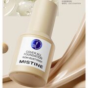 持妆抗暗沉！Mistine 蜜丝婷 蓝盾粉底液 #LF110-白暂中调 30g+赠小黄帽防晒7ml
