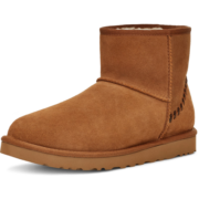 UGG2022秋冬男士迷你短筒舒适迷你短靴雪地靴 1115565 栗子棕色 42