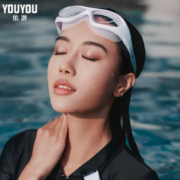 YOUYOU 佑游 高清防雾泳镜（赠鼻夹）
