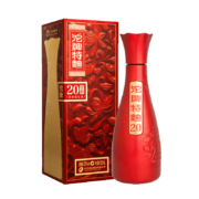 PLUS会员、概率券：沱牌 特曲 沱牌酒 20窖龄 50%vol 浓香型白酒 200ml 单瓶装