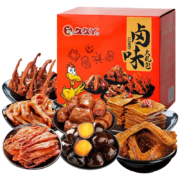 久久丫 卤味零食大礼包 460g