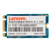 联想（Lenovo) 256GB SSD固态硬盘  M.2接口(SATA总线) SL700固态宝系列 2242板型
