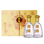 今世缘国缘对开礼盒500ml 2瓶礼盒装商务宴请送礼白酒