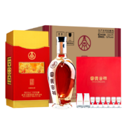 京东百亿补贴：五粮液股份 富贵吉祥牡丹 浓香型白酒 52度500ml*6瓶 礼盒装