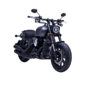 龙嘉 摩托车V霸250CC 水泥灰色21款双缸复古巡航太子车【提车卡】