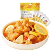 百草味无骨鸡爪110g/135g柠檬酸辣味剁椒去骨脱骨凤爪休闲零食