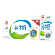 伊利 无菌砖纯牛奶盒装 儿童学生营养早餐奶 优质乳蛋白早餐搭档 纯牛奶200ml*24盒【3月】