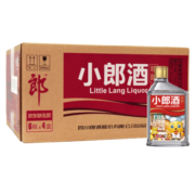 郎酒 精酿小郎酒 京东联名款 浓酱兼香型白酒 45度100ml*24瓶 整箱装