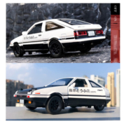 KIDNOAM模型儿童仿真合金车男孩小汽车摆件收藏 AE86车模型玩具车 EA86颜色混发