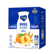 PLUS会员：纯甄 黄桃燕麦酸奶200g×10盒×2箱