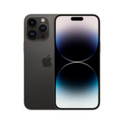 Apple iPhone 14 Pro  Max (A2896) 128GB 深空黑色 支持移动联通电信5G 双卡双待手机【快充套装】