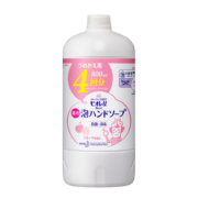 花王(KAO)宝宝儿童大人泡沫洗手液补充装超大瓶装800ml 水果清香 日本原装进口