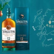 SINGLETON 苏格登 12年 单一麦芽苏格兰威士忌礼盒装 700mL