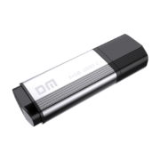 21日0点、京东特价版：DM 大迈 PD196 USB3.2 U盘 银色/黑色 64GB USB-A