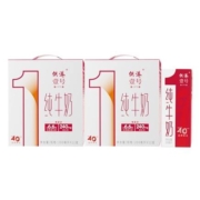 供港壹号 纯牛奶 200ml*12盒*2箱