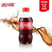 可口可乐（Coca-Cola） 可口可乐Coca-Cola pet汽水碳酸饮料 300ML*12瓶