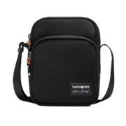 Samsonite/新秀丽斜挎包男士时尚简约单肩包旅行包 NQ2*09002 黑色