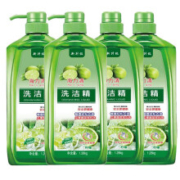 京喜特价APP：海力清 清新柠檬洗洁精 1.28kg*4瓶 泵+补