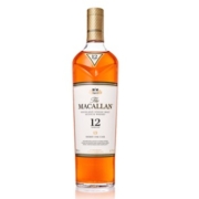 MACALLAN 麦卡伦 12年 雪莉桶 单一麦芽 苏格兰威士忌 40%vol 700ml 单瓶装