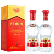 剑南春 水晶剑 浓香型白酒 52度 500ml*2 双瓶装