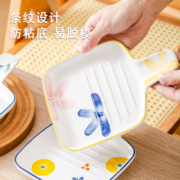 烤盘日式好看家用陶瓷牛排盘子北欧ins西餐餐具烤箱菜盘餐盘